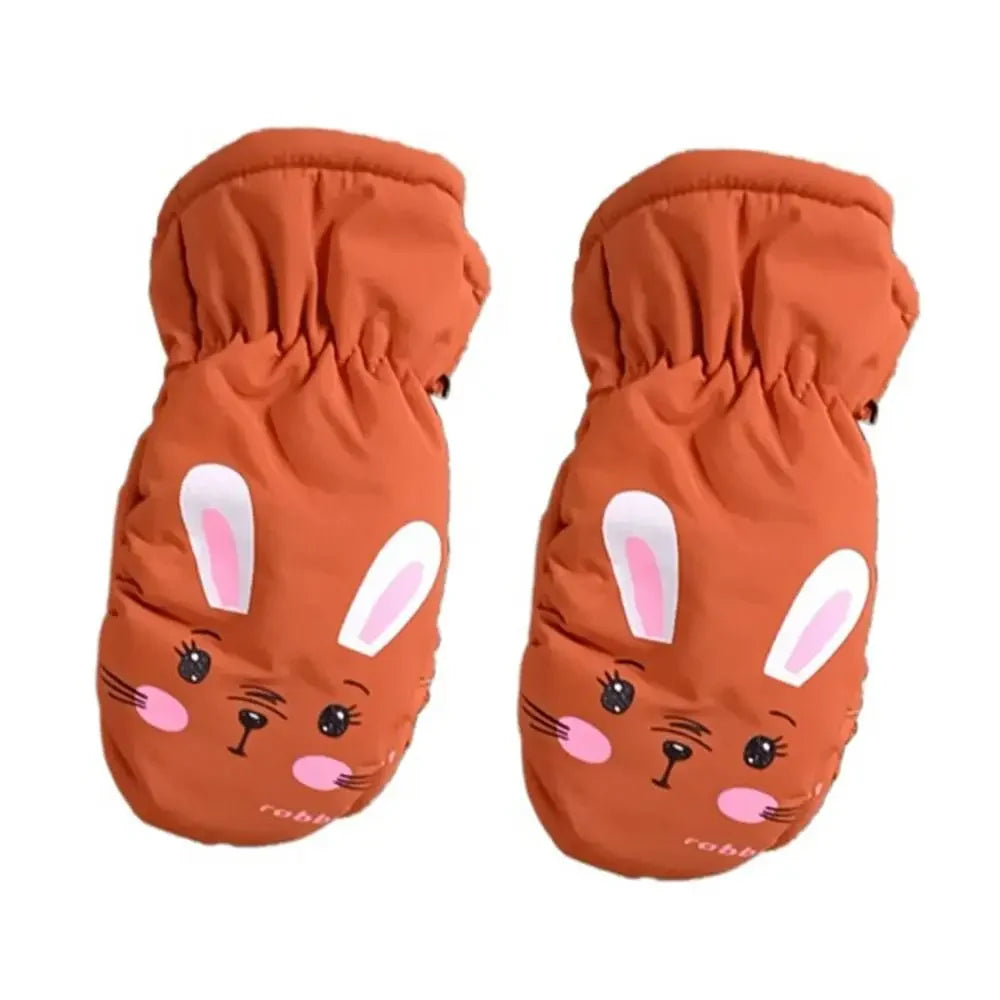 Kids' Ski Mittens – Water-Resistant Snow Mittens, Toddler to Age 13