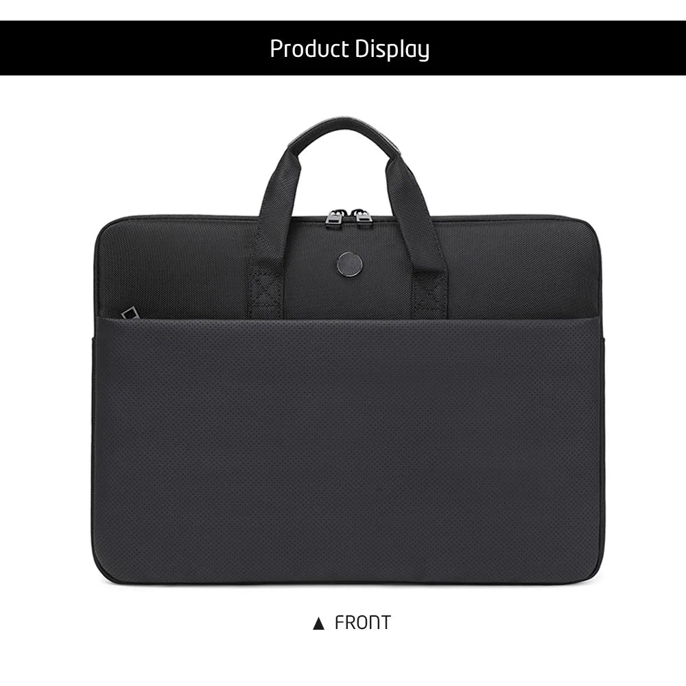 Laptop Handbag 14"-15.6" - Portable Briefcase Sleeve for MacBook, HP, Dell & Acer