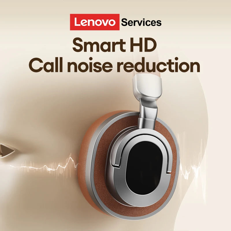 Lenovo LE602 Wireless Headphones – Bluetooth 6.0, 22-Hour Battery, Wired & Wireless