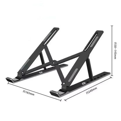 Support pour ordinateur portable pliable | Support pour notebook portable en aluminium réglable