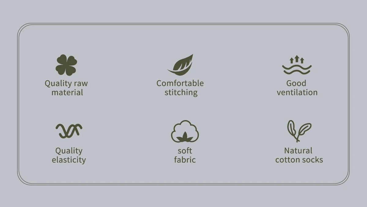 Men's Quarter Socks – 5 Pairs, Cotton-Blend Athletic Socks