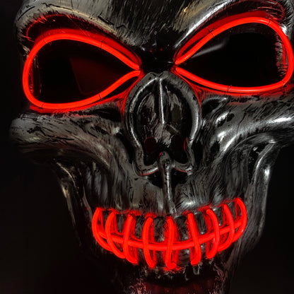 Leuchtende LED-Piratenkapitänmütze – leuchtender Dreispitz-Kostümhut für Halloween & Partys