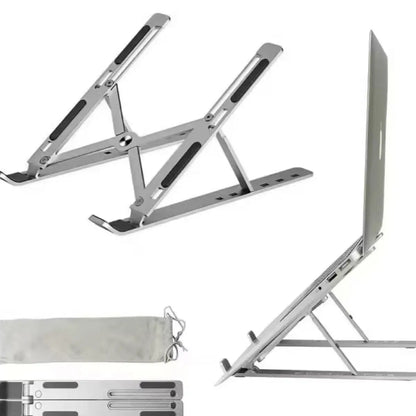 Support pour ordinateur portable pliable | Support pour notebook portable en aluminium réglable