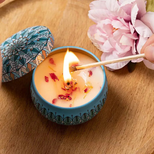 Dried Smokeless Aromatherapy Candles | Used for Bathtubs and Yoga | Gratitude Gifts for Christmas, birthdays, and Mother's Day