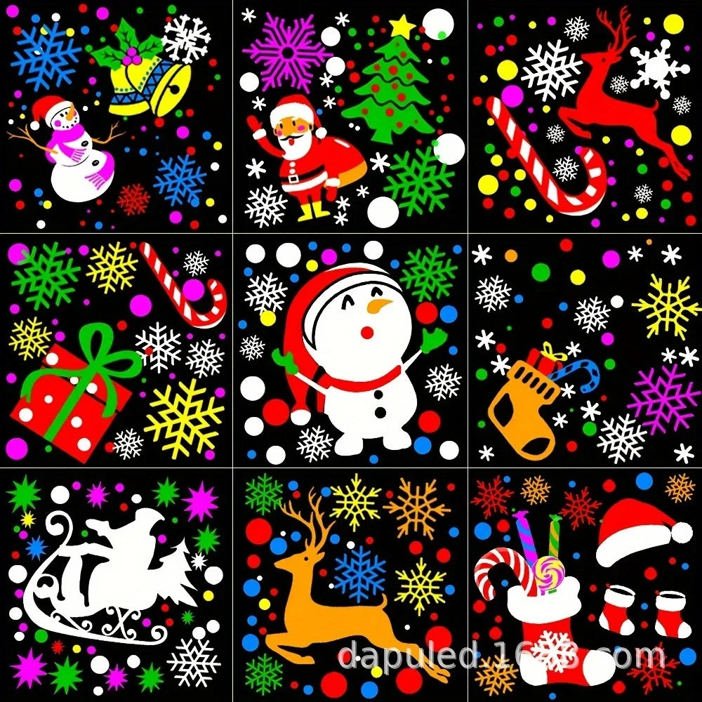 Snowflake Christmas Projector Light – 16 Rotating Holiday Patterns