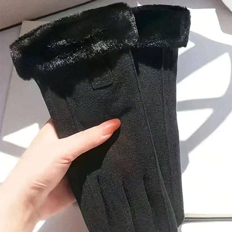 Women's Windproof Thermal Touchscreen Gloves