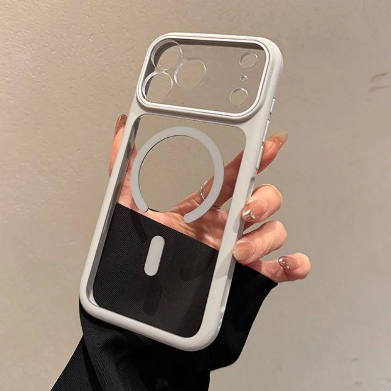 Clear Magnetic Defender iPhone Case