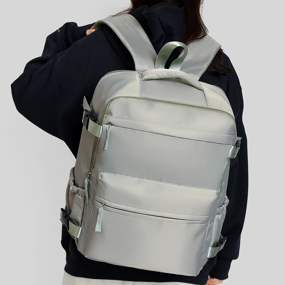 Backpack for Men and Women, Simple Business Trip Luggage Bag, Boarding Travel Bag, Large Capacity Backpack