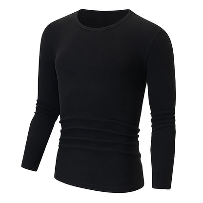 Men's Thermal Base Layer Top – Warm Long-Sleeve Undershirt