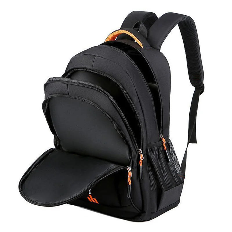 Unisex Business Travel Laptop Backpack - Multi-Compartment Large Capacity Work Bag