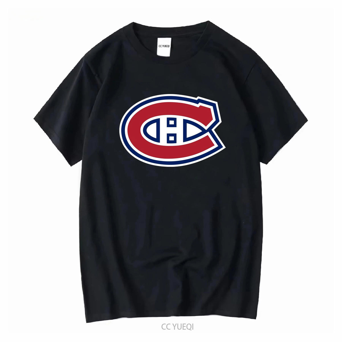 Montreal Canadiens Logo T-Shirt | Vintage Washed Unisex Fan Tee