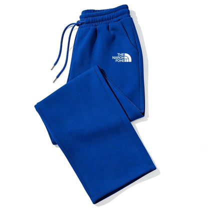 SONDR Pantaloni in pile da donna a gamba dritta dal taglio morbido