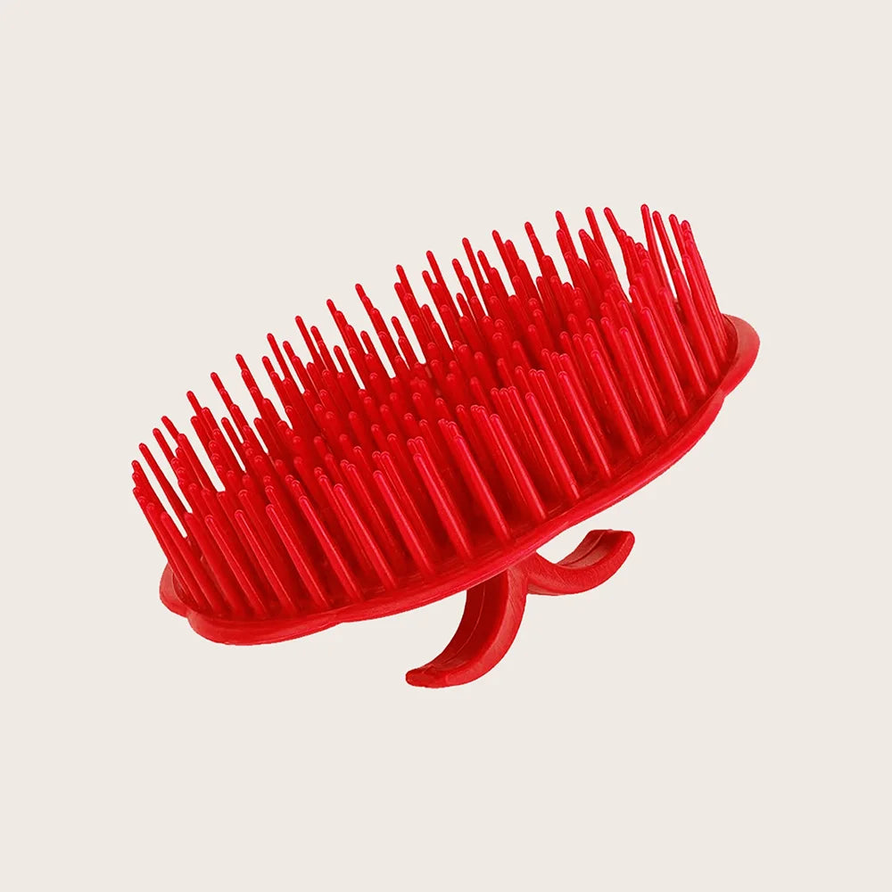 Silicone Scalp Massager – Shampoo Brush for Hair Washing
