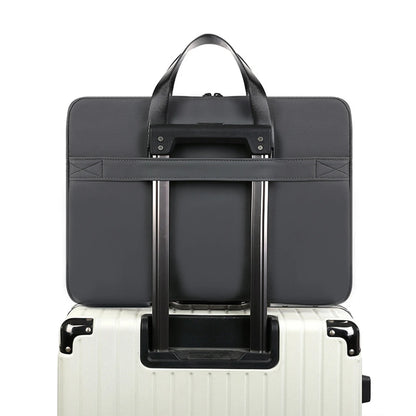 Borsa custodia impermeabile per laptop da 15,6" - Cartella a tracolla per MacBook Air e Pro