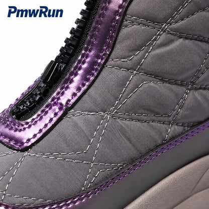 Kids' Plush-Lined Winter Snow Boots