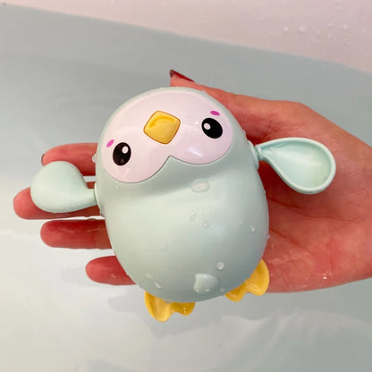 Wind-Up Bath Toys – Swimming Turtle, Duck & Whale for Kids