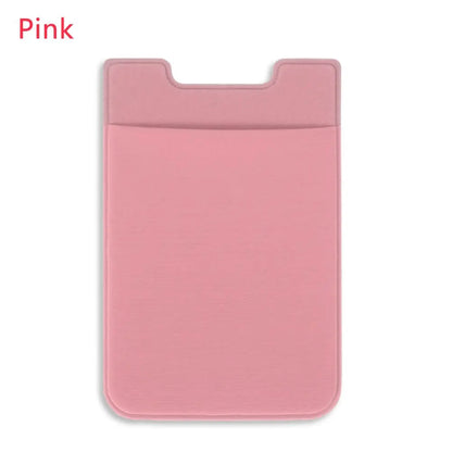 Stick-On Phone Card Holder – Silicone Phone Wallet Pocket