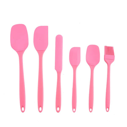 Silicone Kitchen Utensil Set – 6-Piece Spatula & Baking Tools