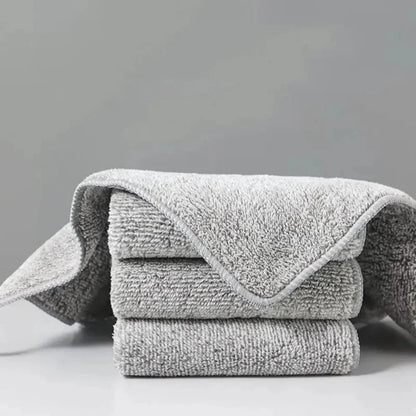 Japanese-Style Thick Absorbent Towels – Set of 5