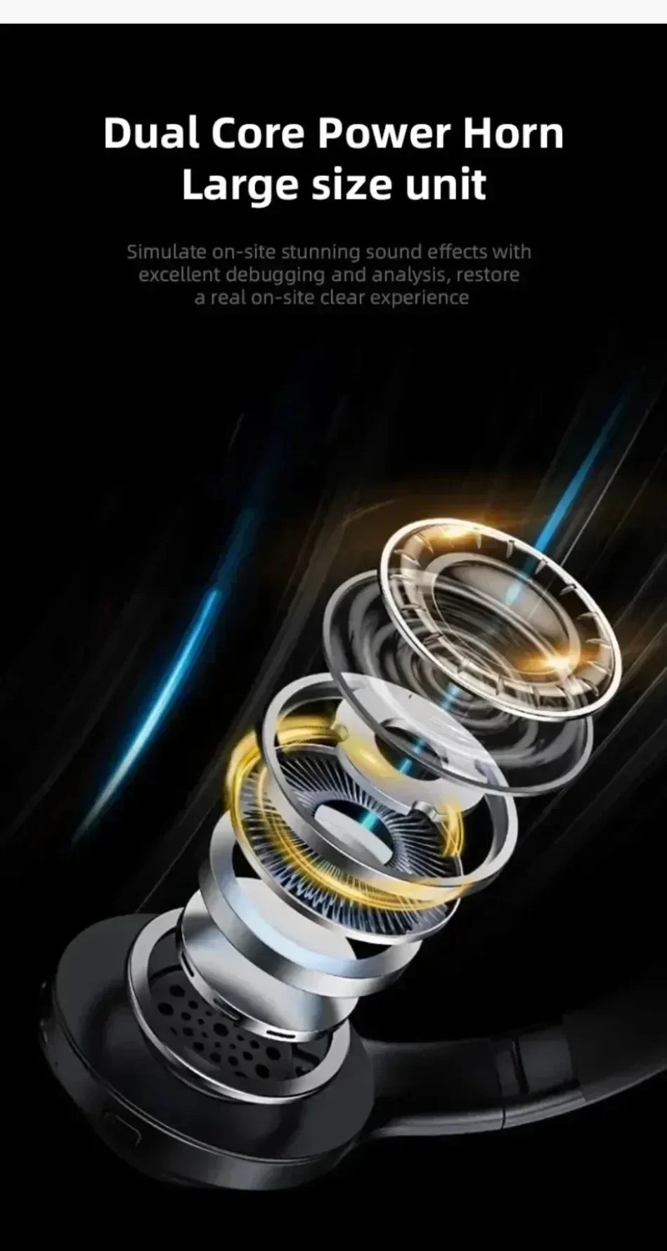 Foldable Bluetooth Headphones – Over-Ear Wireless with Mic