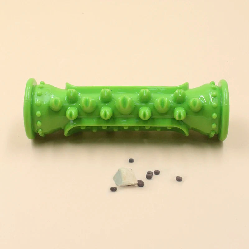 Dog Toothbrush Chew Toy Stick Soft Rubber Molar Interactive Dogs Toys For Small Dogs Durable Chewing Leakage Food Toy