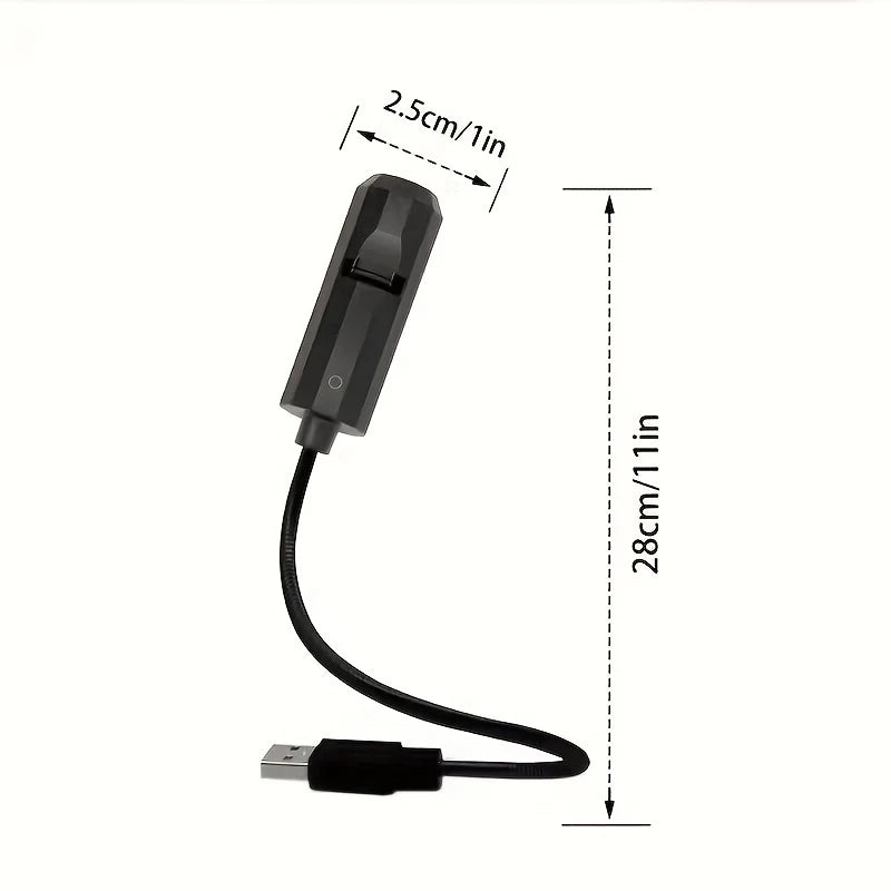 Mini USB Christmas Projector – Santa, Snowman & Tree Patterns