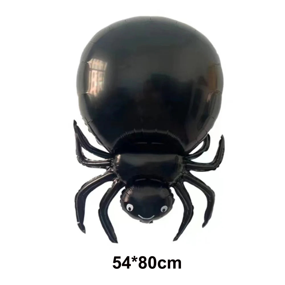 Halloween Standing Foil Balloons – Haunted House, Skull, Witch & Coffin Mylar Decorations