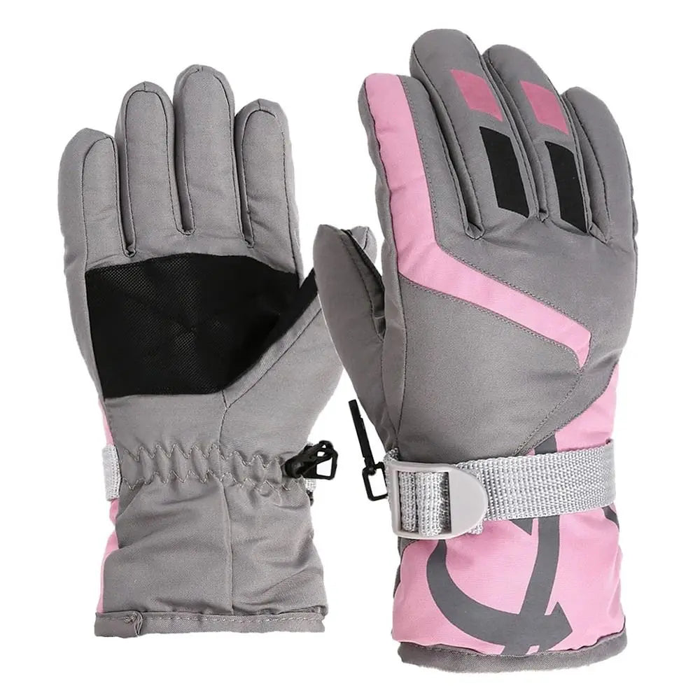 Kids' Rabbit Ski Mittens – Thick Warm Snow Mittens (Ages 2–6)