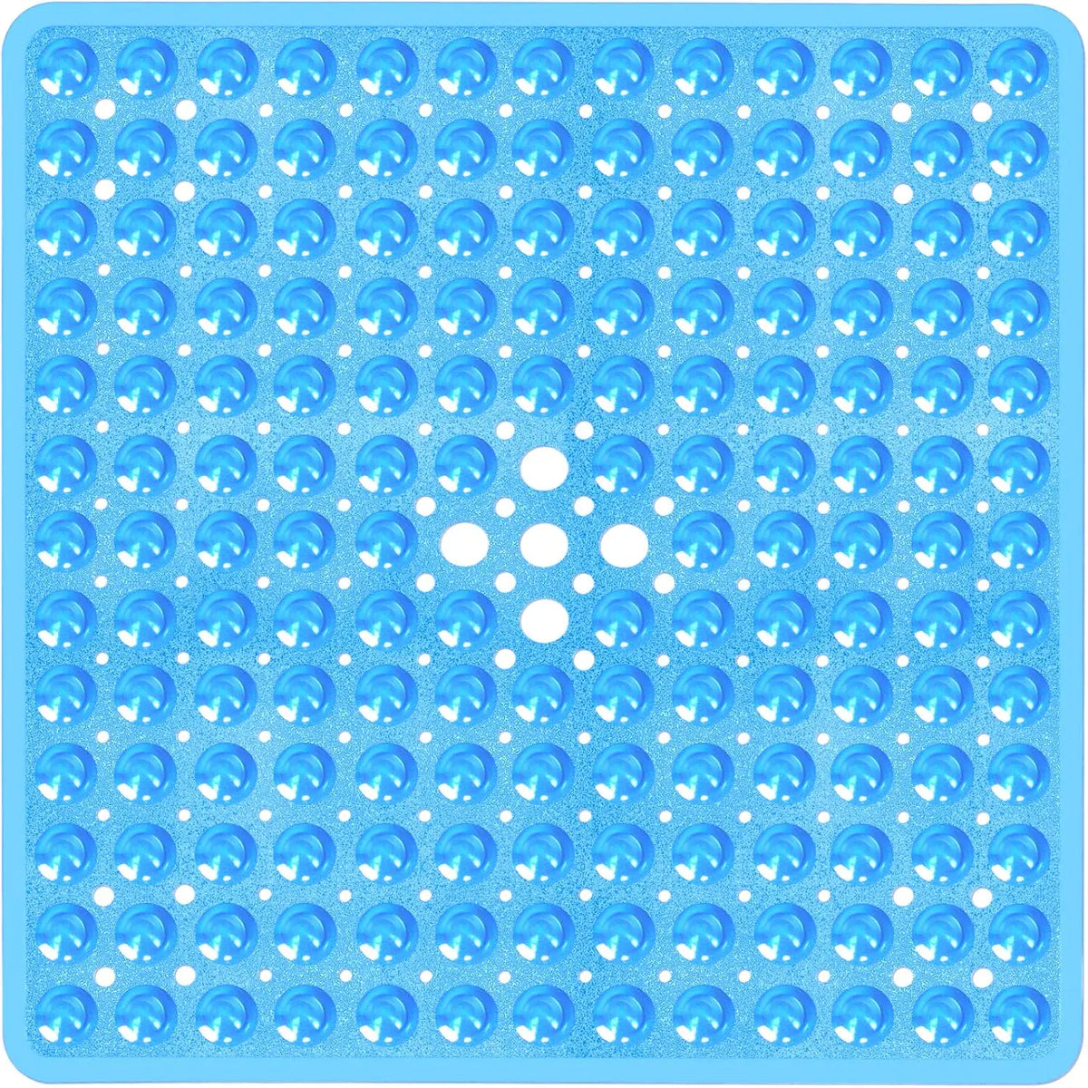 Non-Slip Shower Mat with Suction Cups, 53 x 53 cm