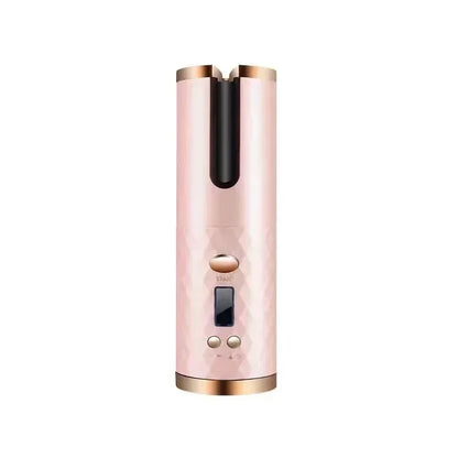 Fer à boucler automatique sans fil | Rechargeable par USB, anti-brûlure, fer à friser sans fil 200°C