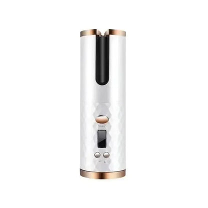 Fer à boucler automatique sans fil | Rechargeable par USB, anti-brûlure, fer à friser sans fil 200°C