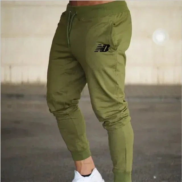 Men's Lightweight Elastic-Waist Jogger Pants