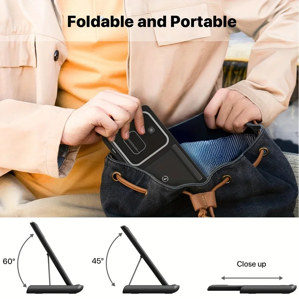 Foldable 3-in-1 Wireless Charging Station for Phone, Watch & AirPods