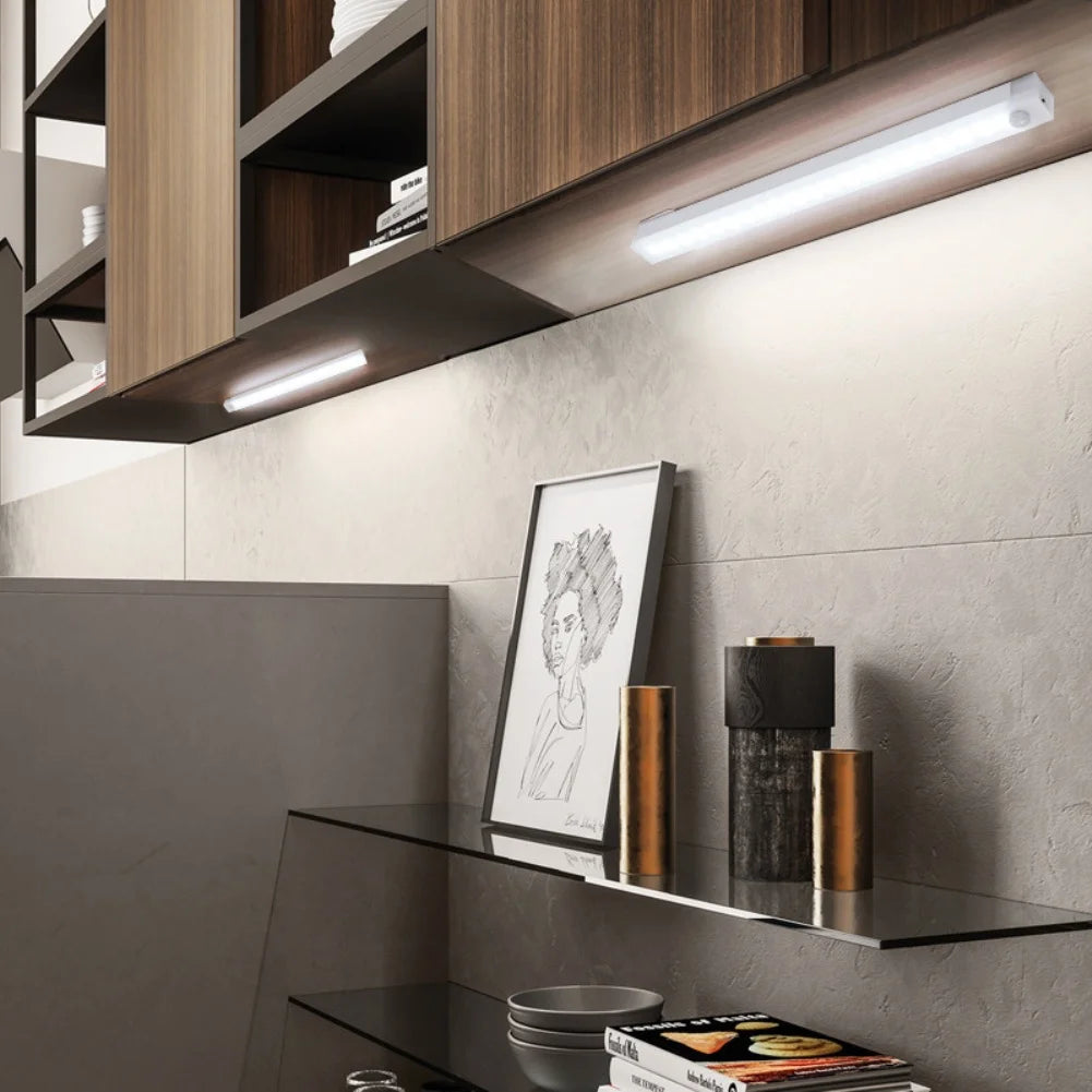 Rechargeable Motion Sensor LED Light Bar – Wireless Under Cabinet & Closet Light