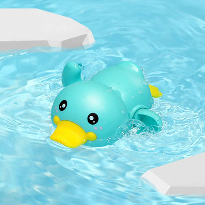 Wind-Up Bath Toys – Swimming Turtle, Duck & Whale for Kids