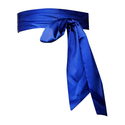 Satin-Schleife Taillengürtel – Breiter Bandgürtel für Kleider, 20 Farben