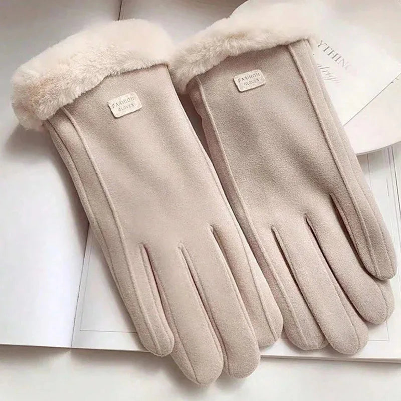 Women's Windproof Thermal Touchscreen Gloves