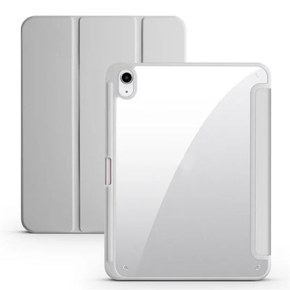 Smart cover case for a tablet on a white background