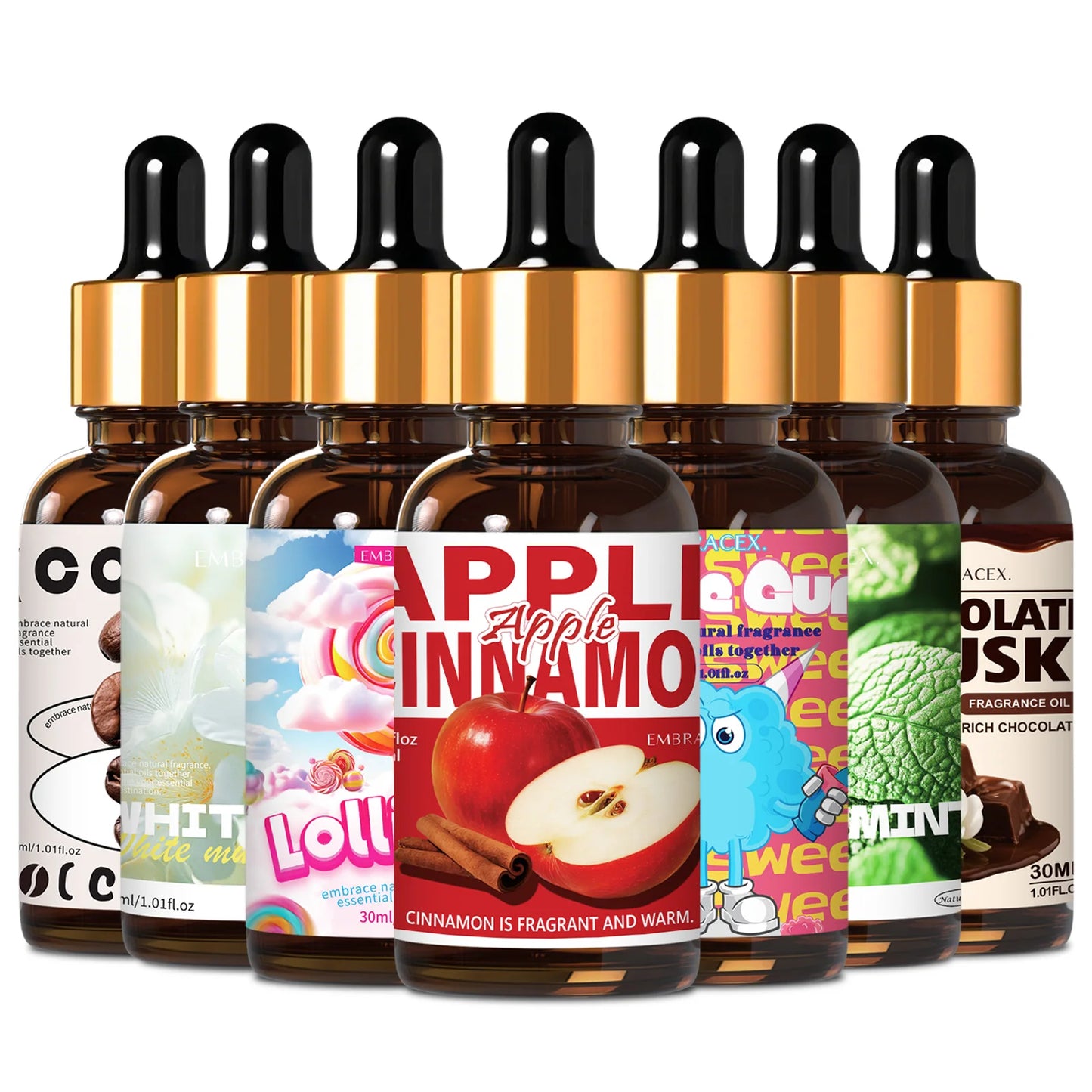 36 Type 30ml Essential Oil Long Lasting Fragrance for Aromatherapy Relaxation Holiday Gifts For Friends