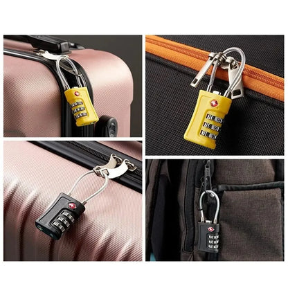 Cadenas TSA pour bagages – Cadenas de voyage à combinaison 3 chiffres