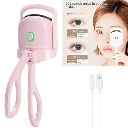 Heated Eyelash Curler – Rechargeable Lash Curling Wand