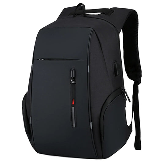 17" Laptop Backpack with USB Charging Port - Waterproof Travel Bag for Men & Women