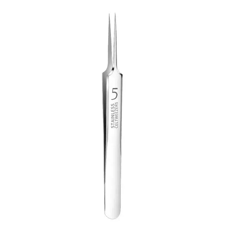 1Pc Extra Fine No. 5 Cellular Acne Blackhead Tweezers - Facial Beauty Remove Acne Needle Tools for Skin Care Tool