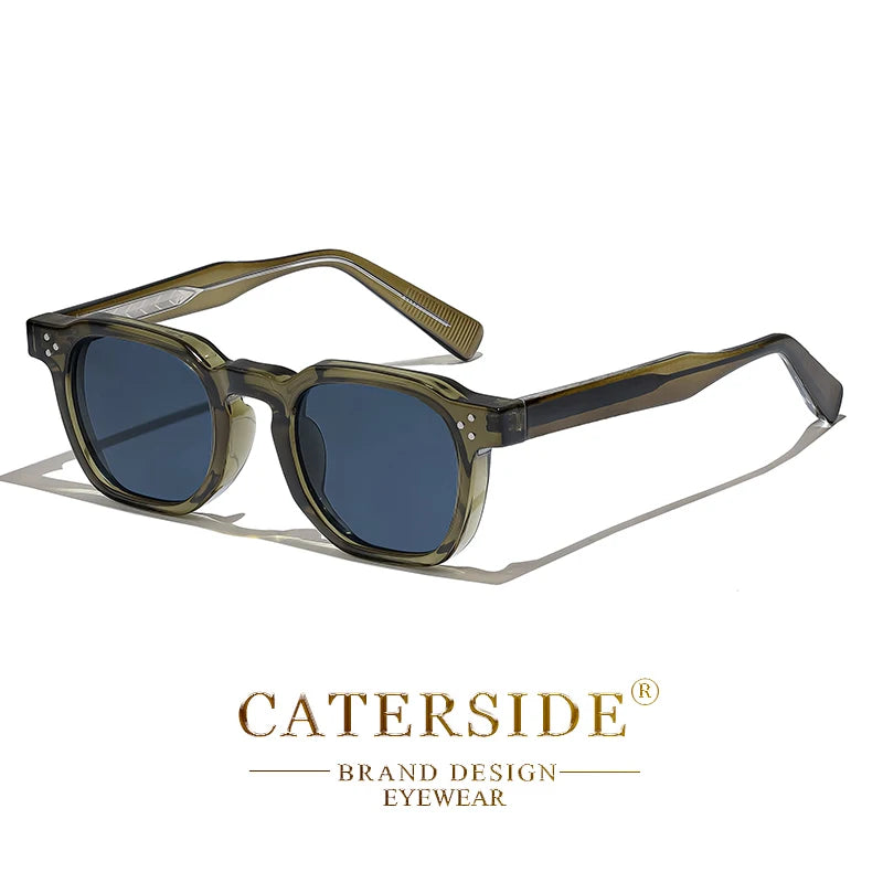 Caterside Fashion Sunglasses – Square Frame UV400 for Men & Women | Travel, Party & Festival