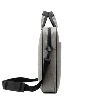 Bolso de hombro para portátil de negocios 15,6"-17" - Maletín de color liso con asa