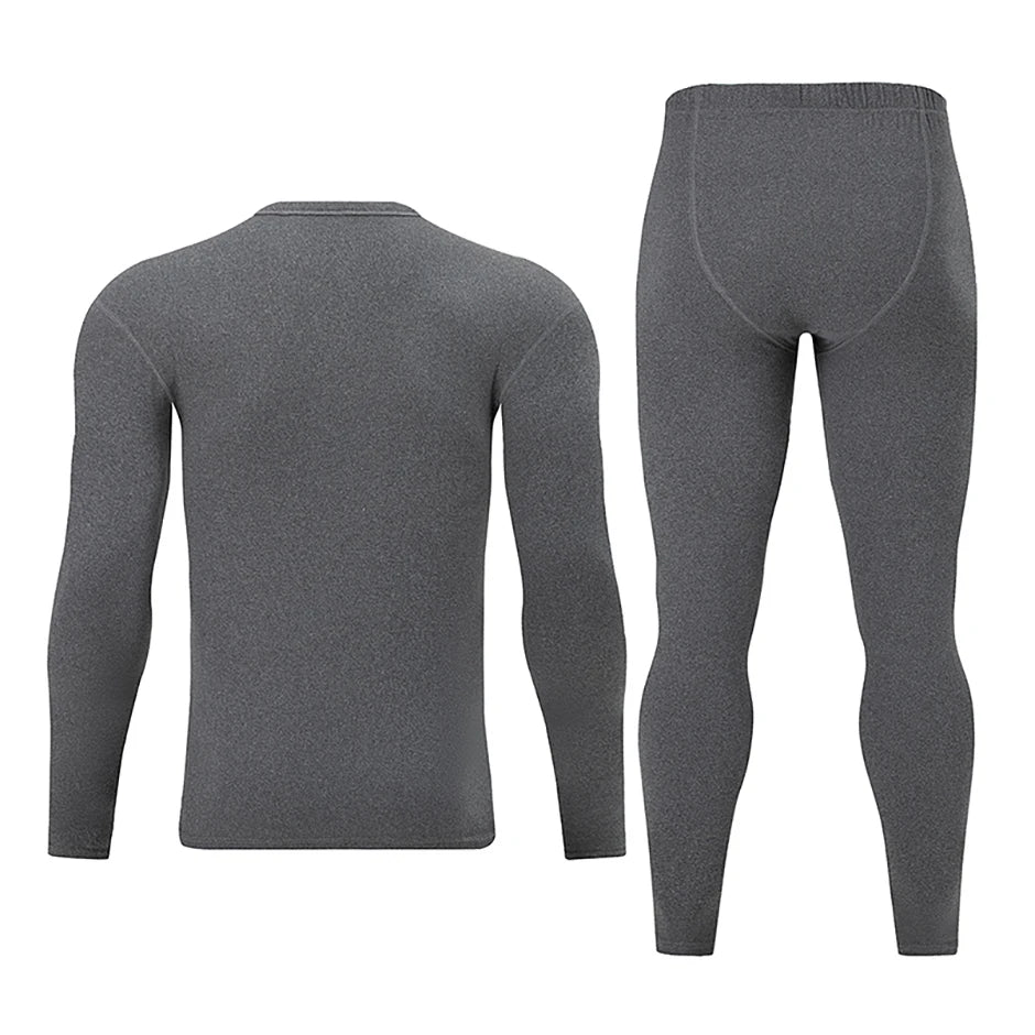Men's Thermal Base Layer Top – Warm Long-Sleeve Undershirt