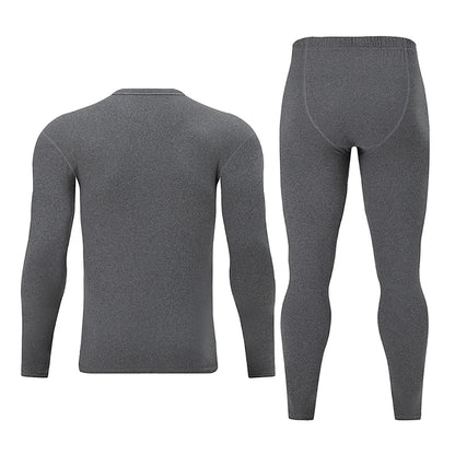 Men's Thermal Base Layer Top – Warm Long-Sleeve Undershirt
