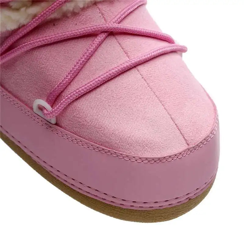 Women's Slip-On Mid-Calf Winter Boots