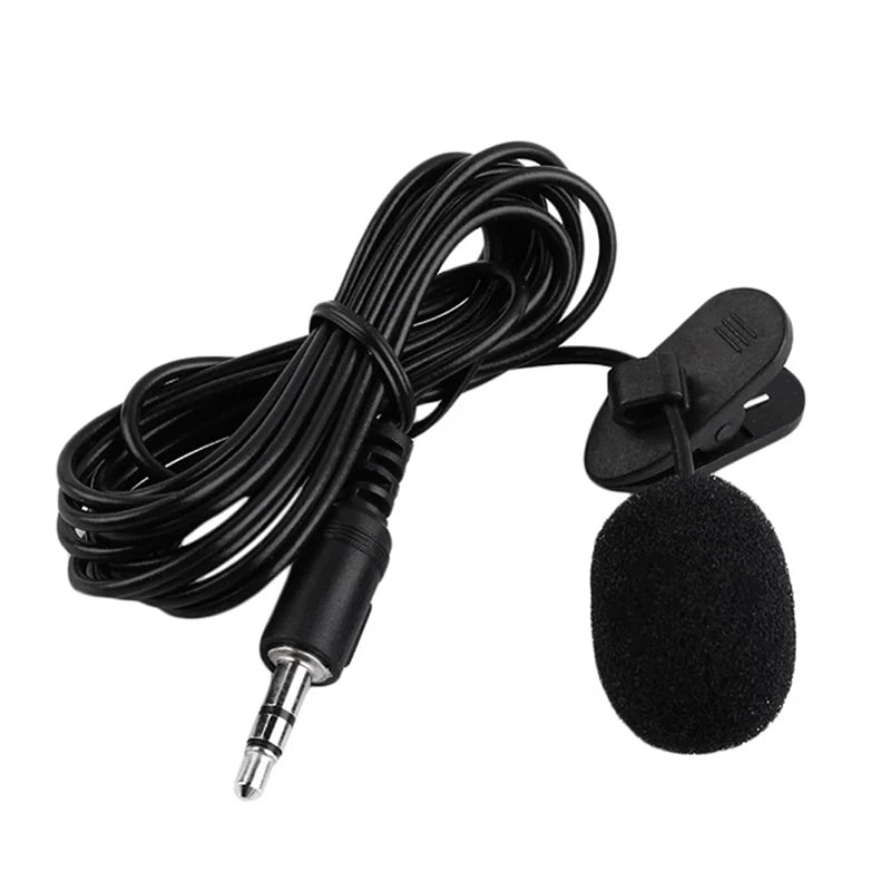 Wired Clip-On Lavalier Microphone – 3.5 mm, USB-C & USB Options