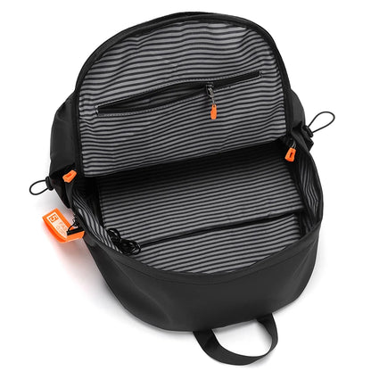 Luxuriöser Herrenrucksack, hochwertiger 15,6-Zoll-Laptoprucksack, wasserdichte Reise- und Schultasche mit großem Fassungsvermögen für Herren